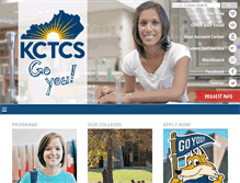 Tablet Screenshot of kctcs.edu